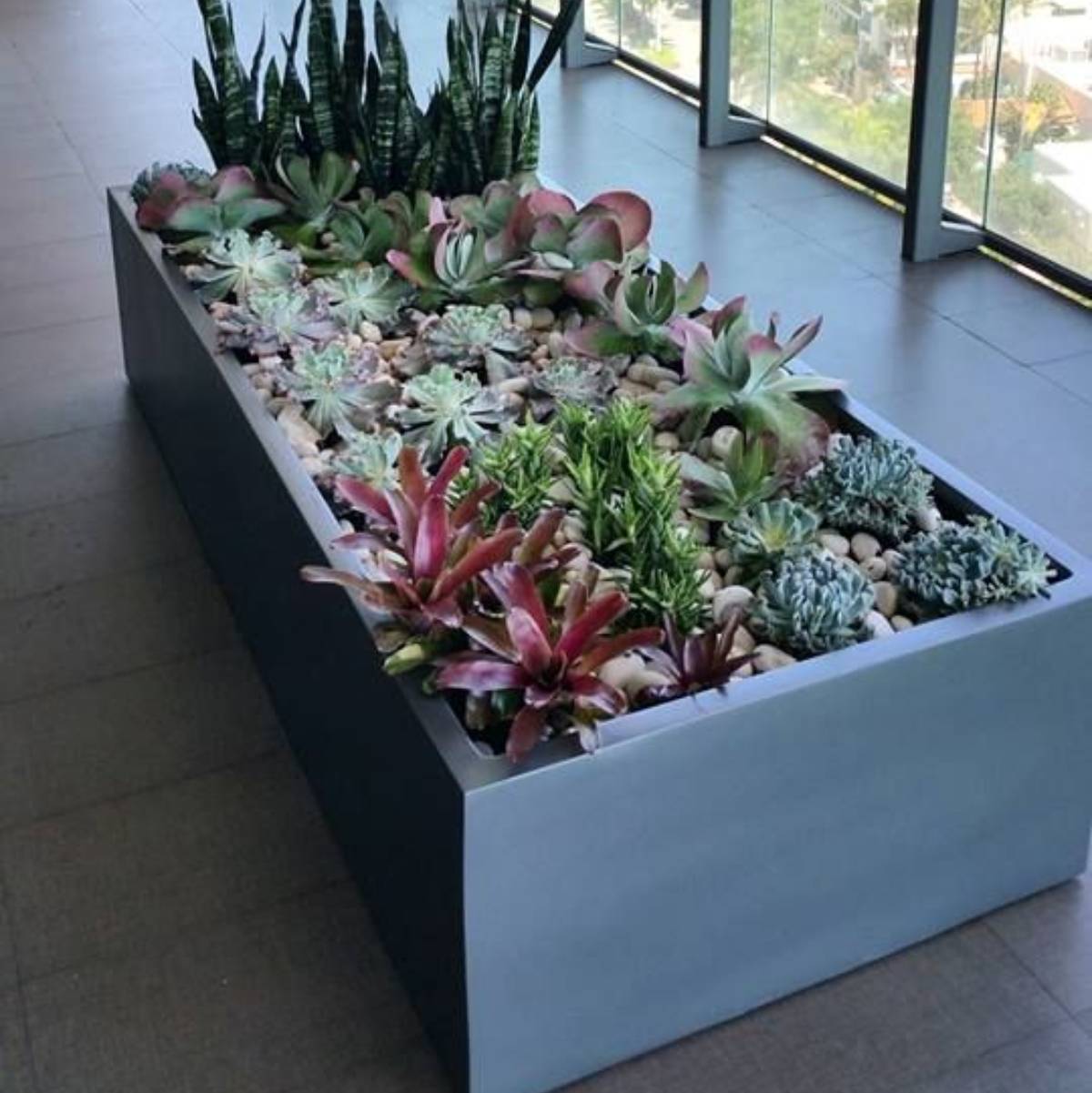 Jay Scotts Selenge Extra Wide Large Rectangle Planter