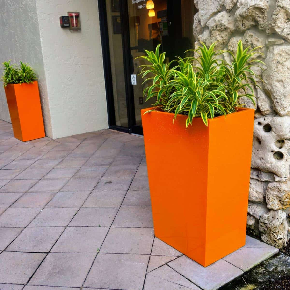 Jay Scotts Amsterdam Tapered Rectangular Planter