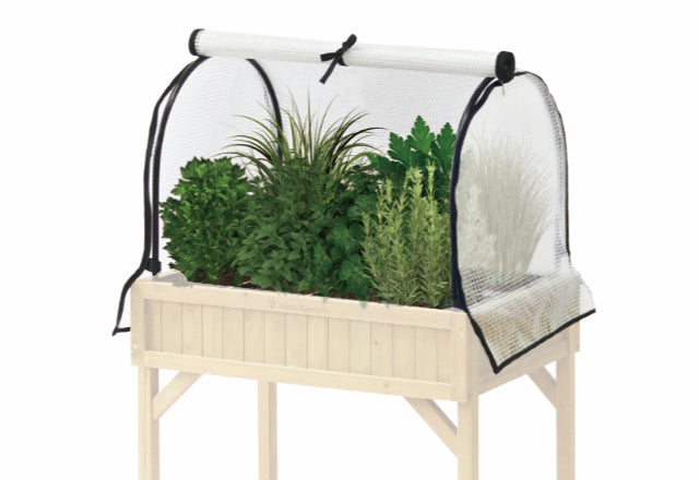 VegTrug Herb Garden Transparent 27 in. W X 20 in. D X 25 in. H Greenhouse