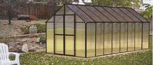 This Premium Edition Greenhouse with black frame is sold by Green Living Supply