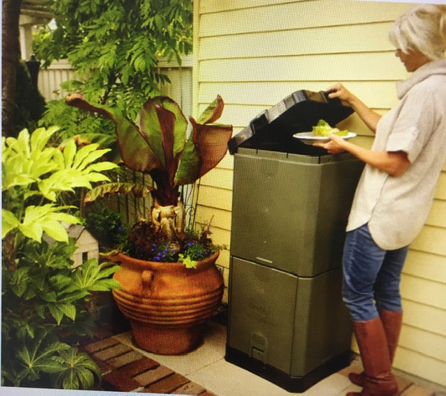 Composting, Aerobin 200 Insulated Composter, organic waste, composter sold at Green Living Supply