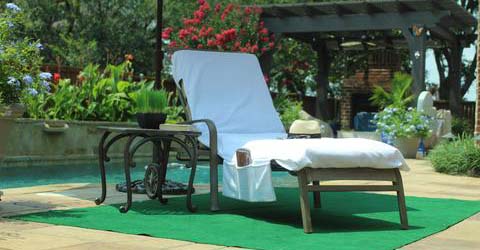 Beautiful 100% Turkish Cottage Chaise Lounge Cover at Green Living Supply