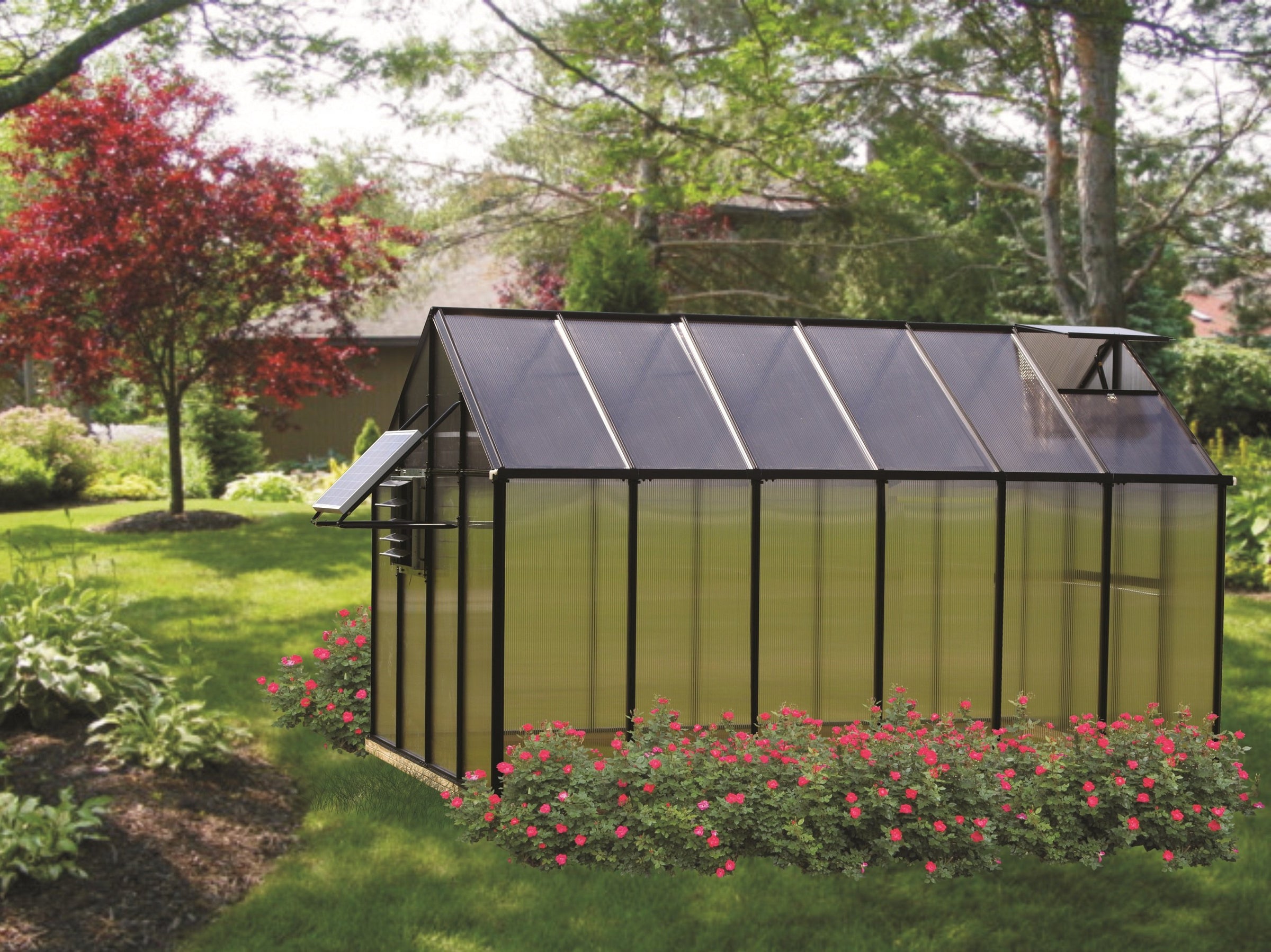 Mojave Edition is the ideal warm weather-growing greenhouse.  