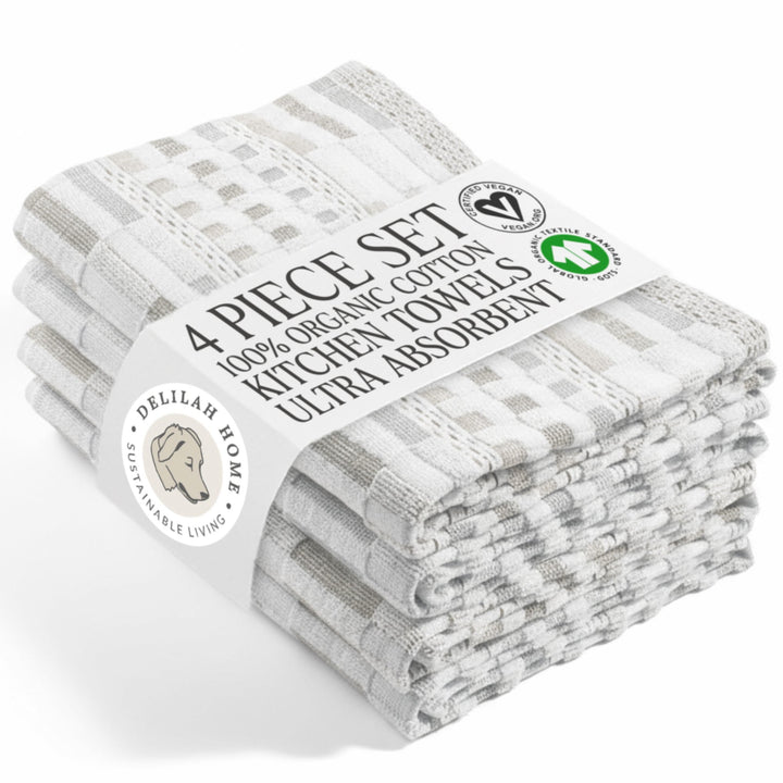 100% Organic Cotton Kitchen Towels
