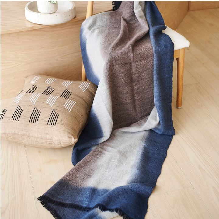 Handloom Handspun Merino Throw