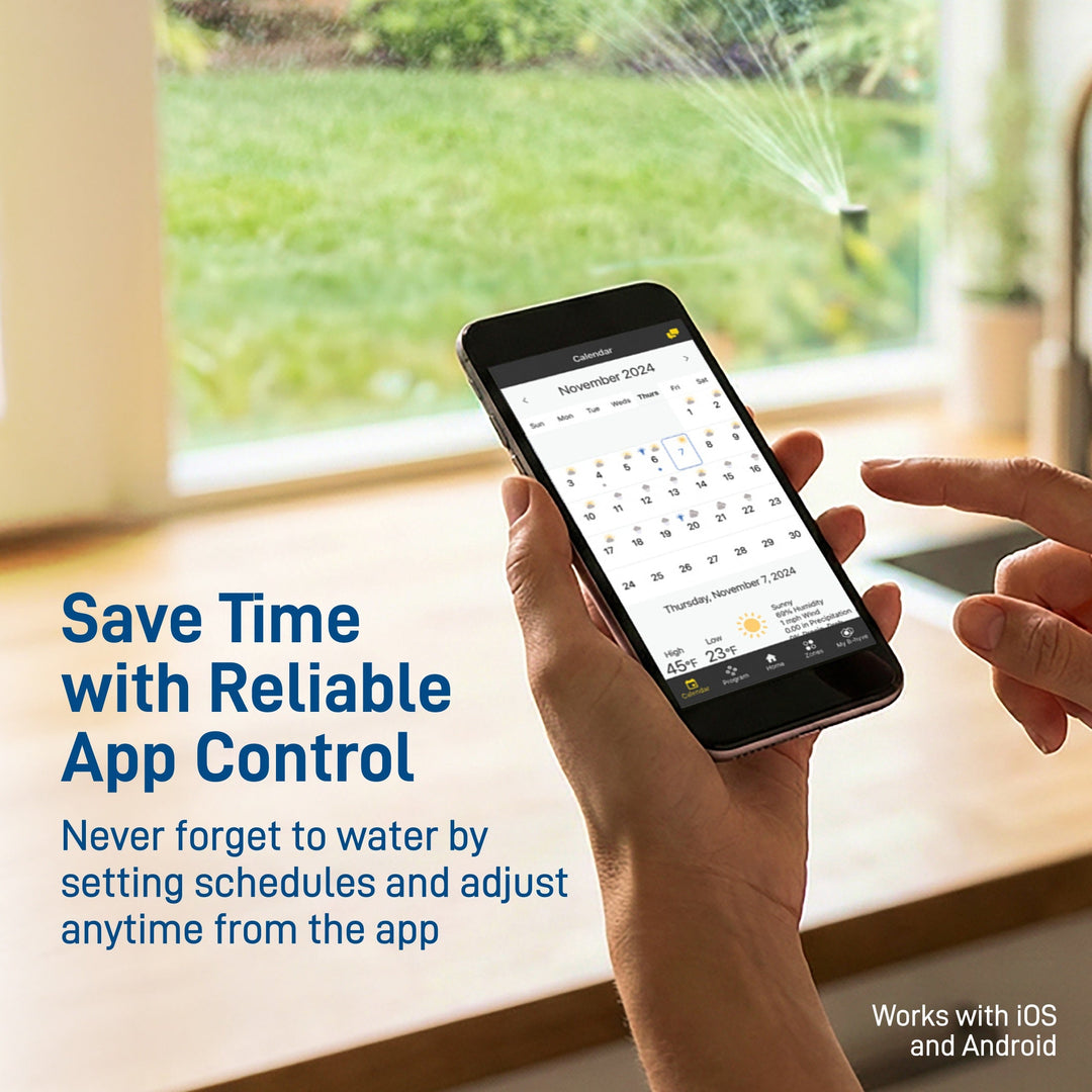 B-hyve XD 4-Outlet Bluetooth Hose Faucet Sprinkler Timer | 24634