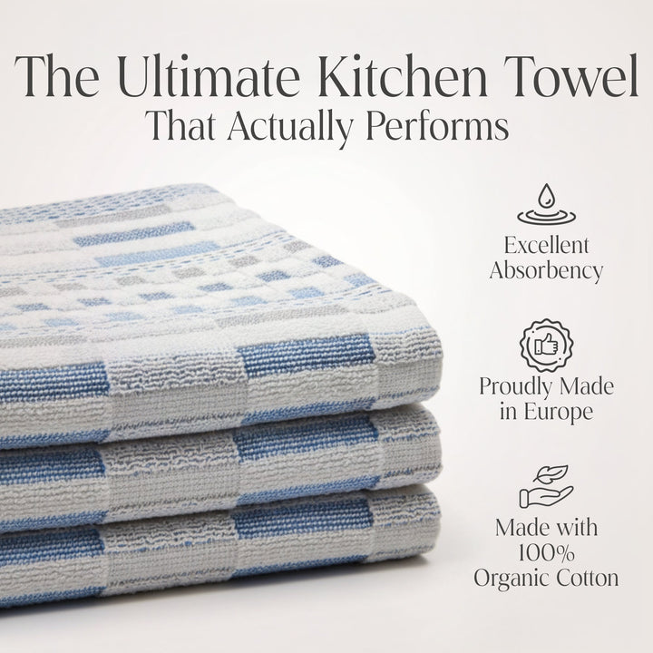 100% Organic Cotton Kitchen Towels