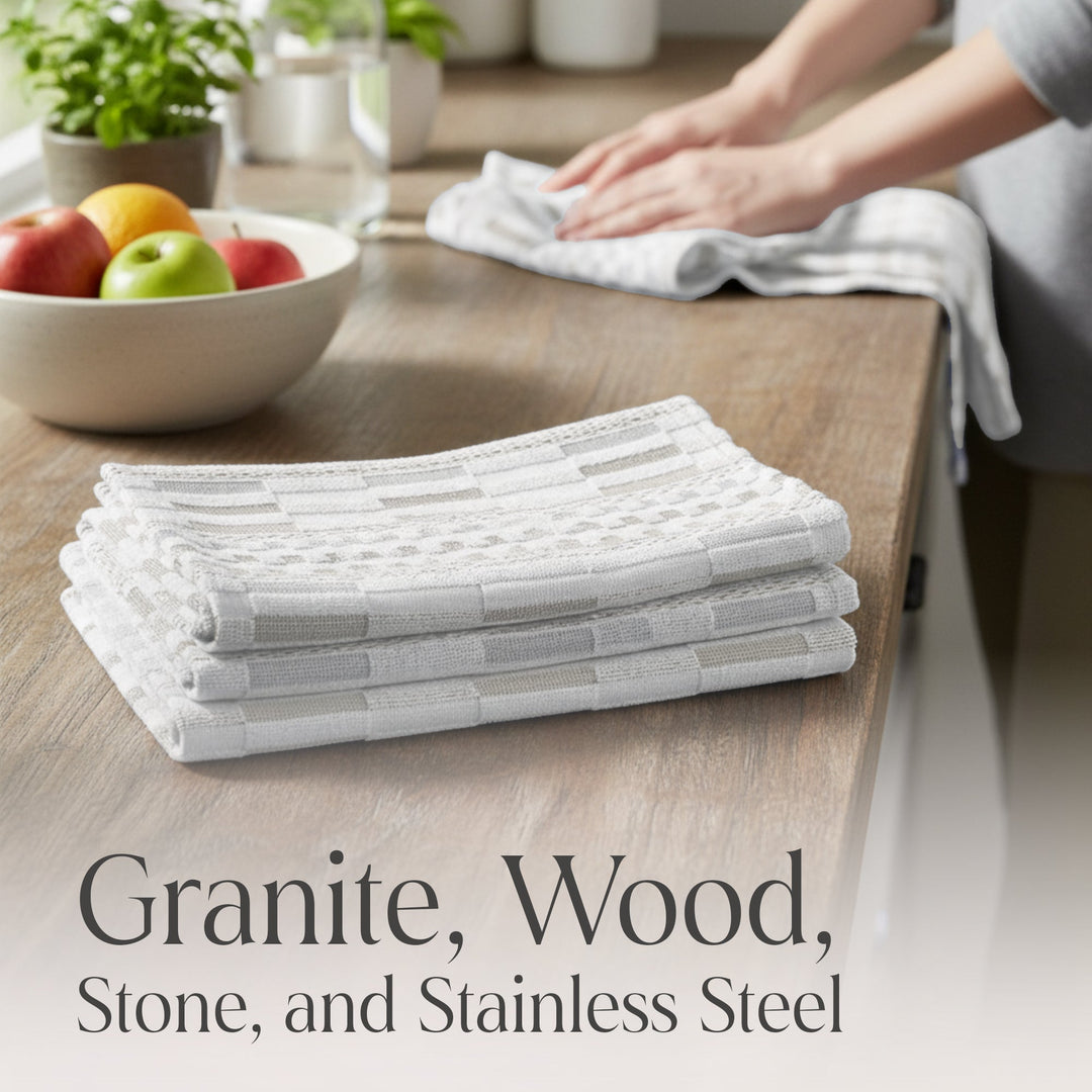 100% Organic Cotton Kitchen Towels