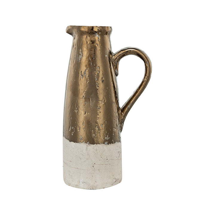 Candia Terracotta Pitcher in Sienna