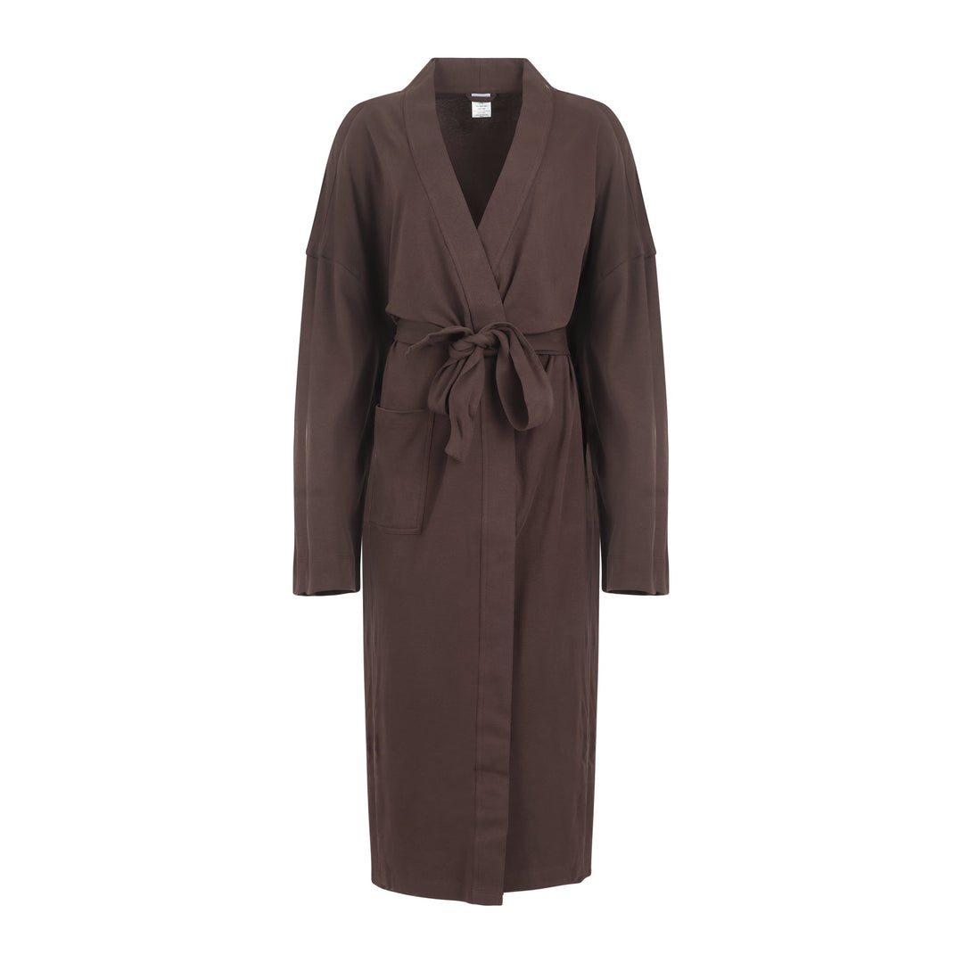 Organic Cotton Knitted Kimono Robe