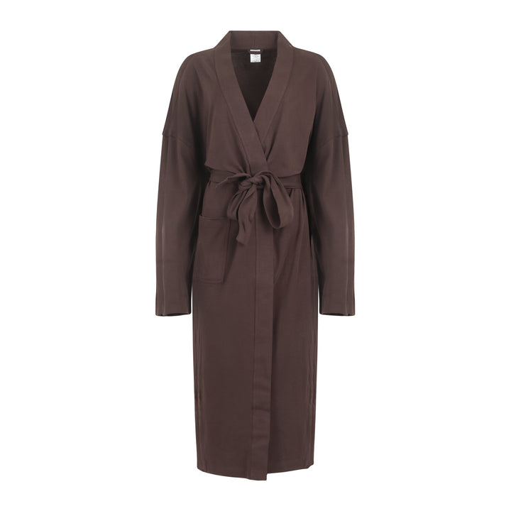 Organic Cotton Knitted Kimono Robe