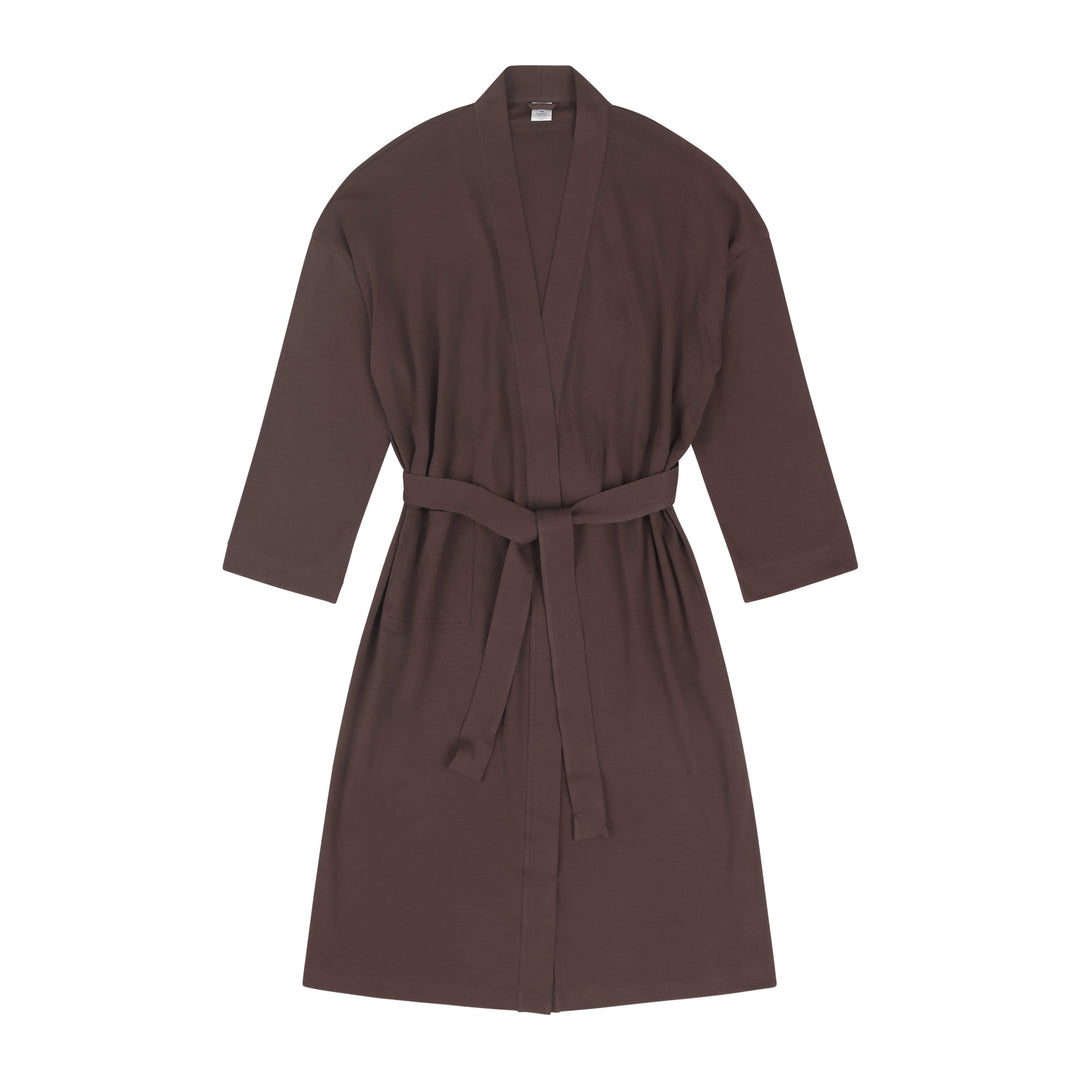 Organic Cotton Knitted Kimono Robe