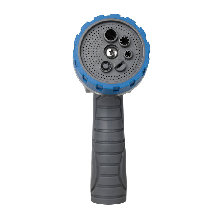 Heavy Duty 6-Pattern Zinc Thumb Control Nozzle 26480