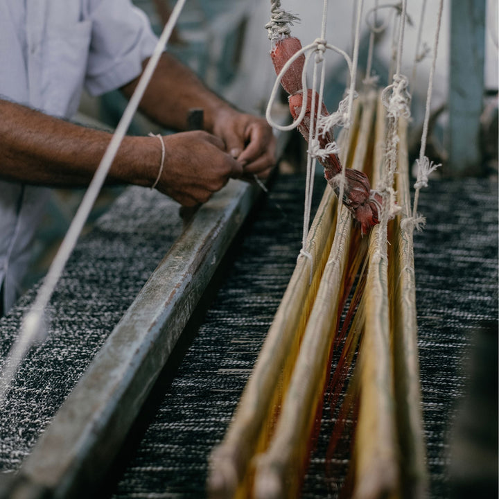 Stripes Pattern Soft Handwoven Merino Throw