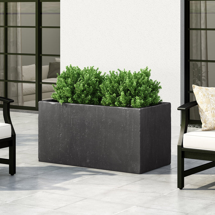 Outdoor Large Square MGO Planter 35&