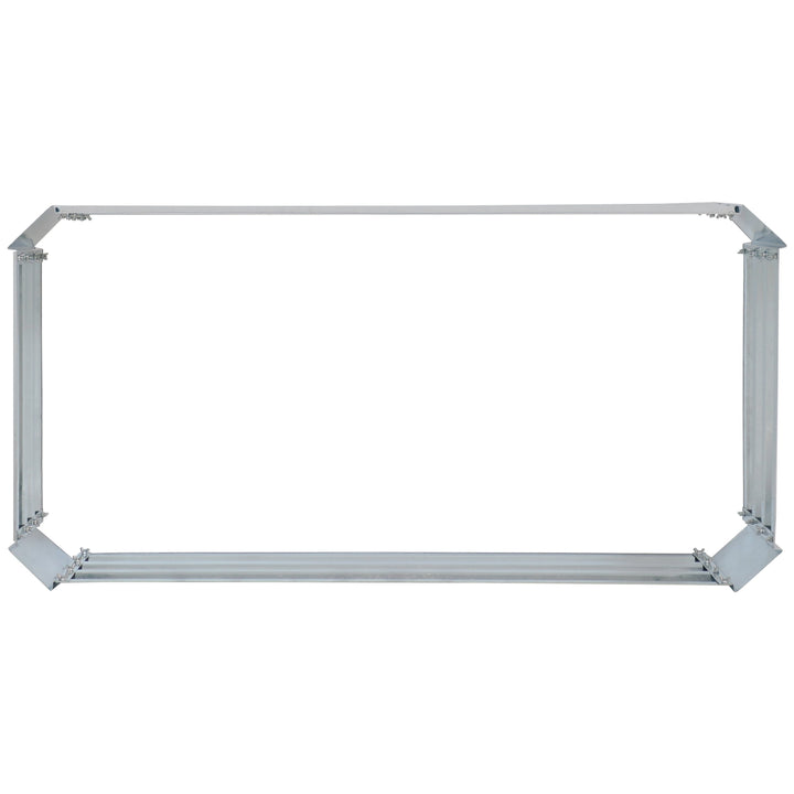 Galvanized Steel Raised Garden Bed - Rectangle - 48"