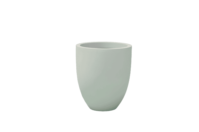 Jay Scotts Valencia Tapered Round Fiberglass Planter 15" Dia x 18" Tall
