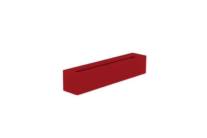 Salon Rectangle Fiberglass Planter- 36" L x 8" W x 8" H