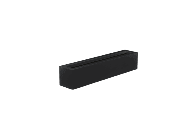 Salon Rectangle Fiberglass Planter- 36" L x 8" W x 8" H