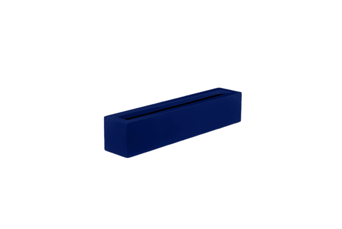 Salon Rectangle Fiberglass Planter- 36" L x 8" W x 8" H