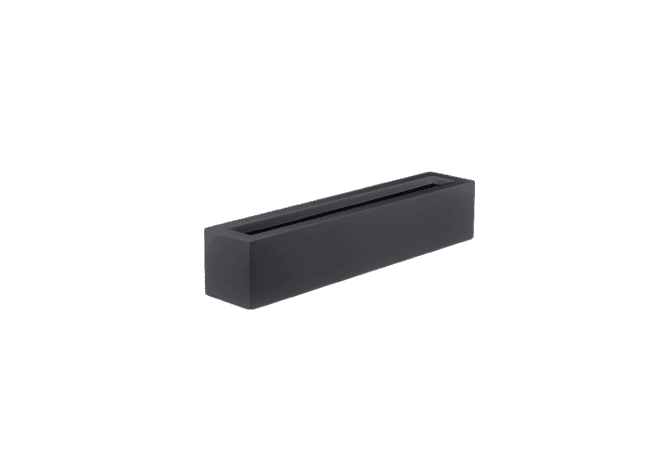 Jay Scotts Salon Rectangle Fiberglass Planter- 48" L x 8" W x 8" H