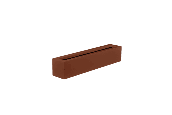 Jay Scotts Salon Rectangle Fiberglass Planter- 42" L x 8" W x 8" H
