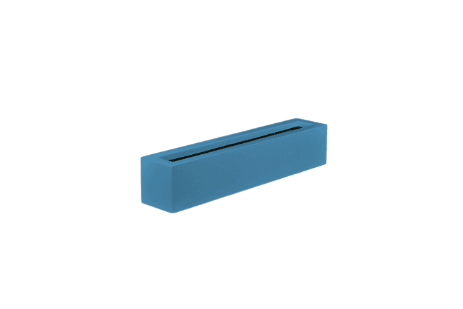 Salon Rectangle Fiberglass Planter- 36" L x 8" W x 8" H