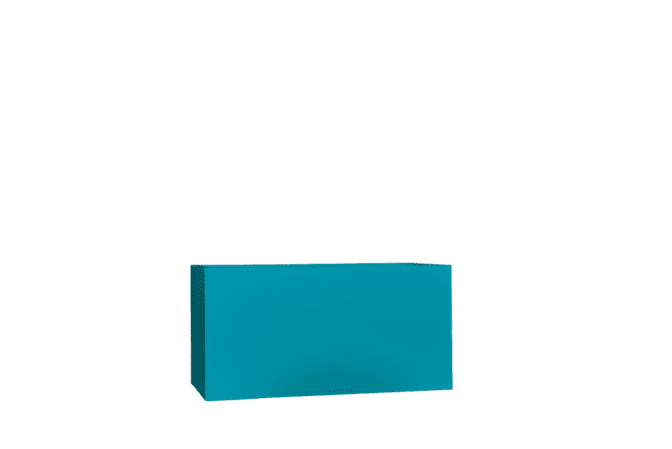 Jay Scotts Camoux Narrow Fiberglass Planter Box - 36" L x 8" W x 18" H
