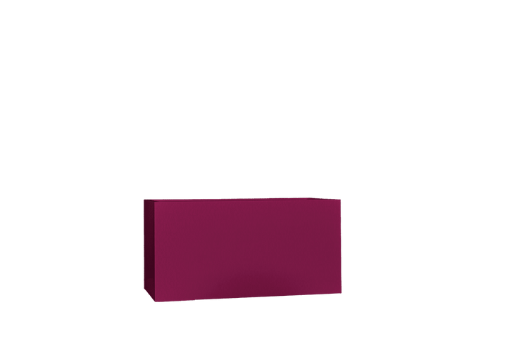Jay Scotts Camoux Narrow Fiberglass Planter Box - 48" L x 8" W x 18" H