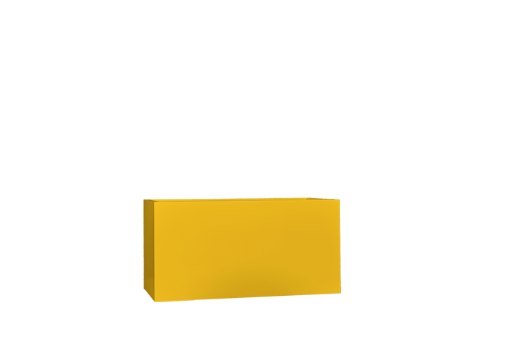 Jay Scotts Camoux Narrow Fiberglass Planter Box - 36" L x 8" W x 18" H