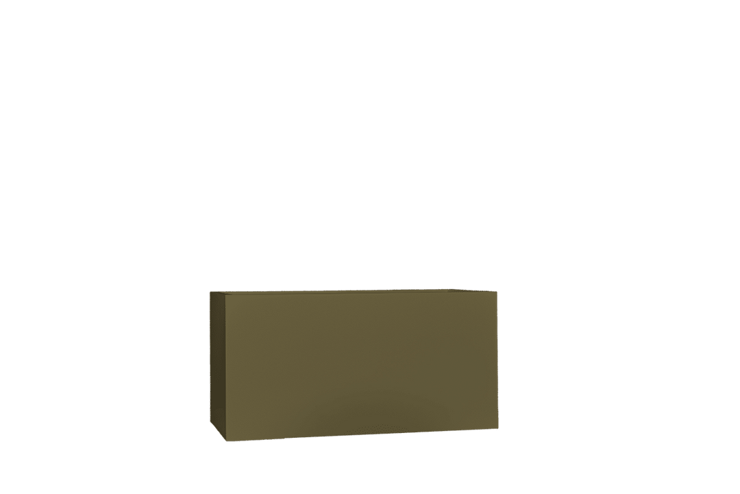 Jay Scotts Camoux Narrow Fiberglass Planter Box - 36" L x 8" W x 18" H
