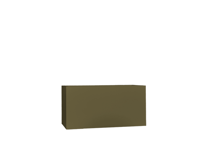 Jay Scotts Camoux Narrow Fiberglass Planter Box - 36" L x 8" W x 18" H