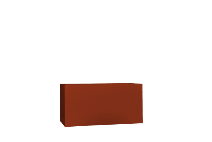 Jay Scotts Camoux Narrow Fiberglass Planter Box - 36" L x 8" W x 18" H