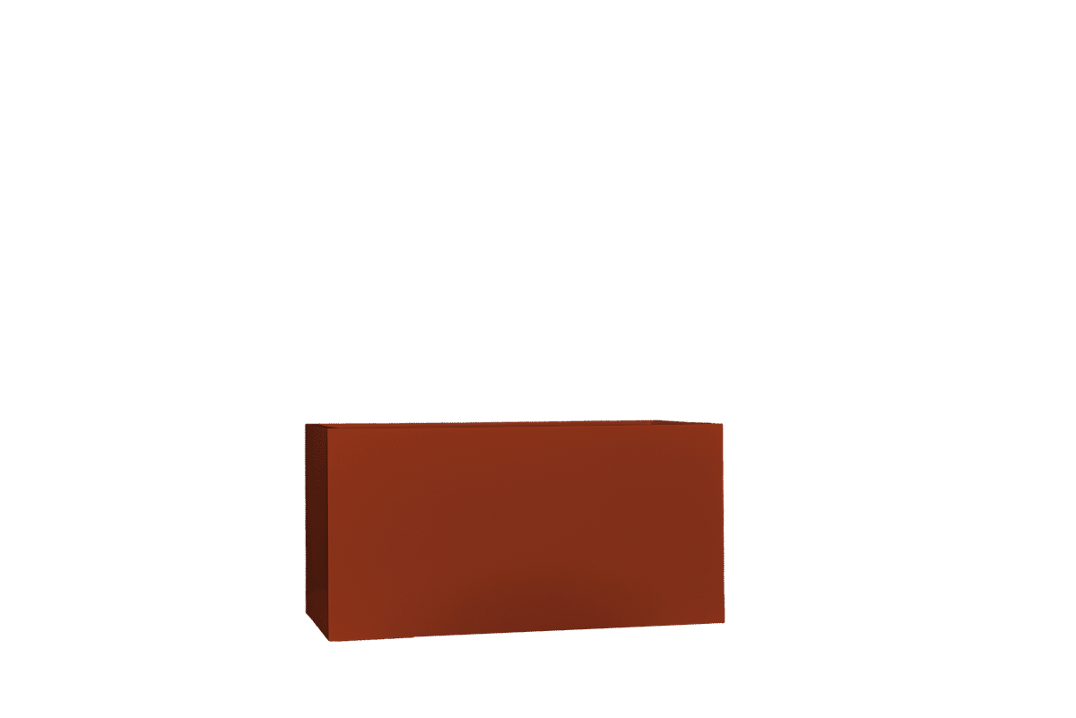 Jay Scotts Camoux Narrow Fiberglass Planter Box - 36" L x 8" W x 18" H