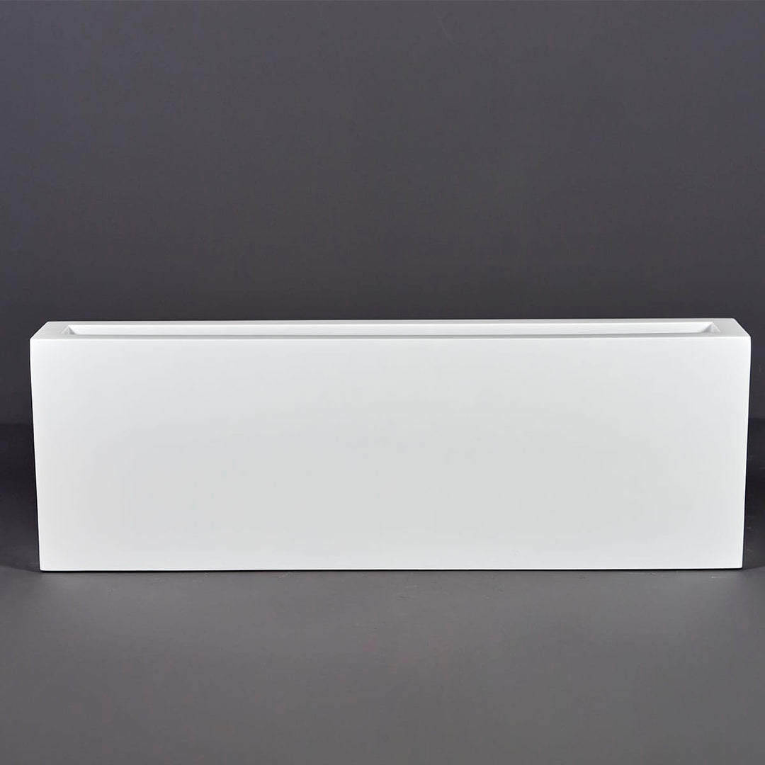 Jay Scotts Camoux Narrow Fiberglass Planter Box - 48" L x 8" W x 18" H