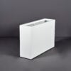 Jay Scotts Milano Long Rectangle Fiberglass Planter 24" L x 10" W x 24" H