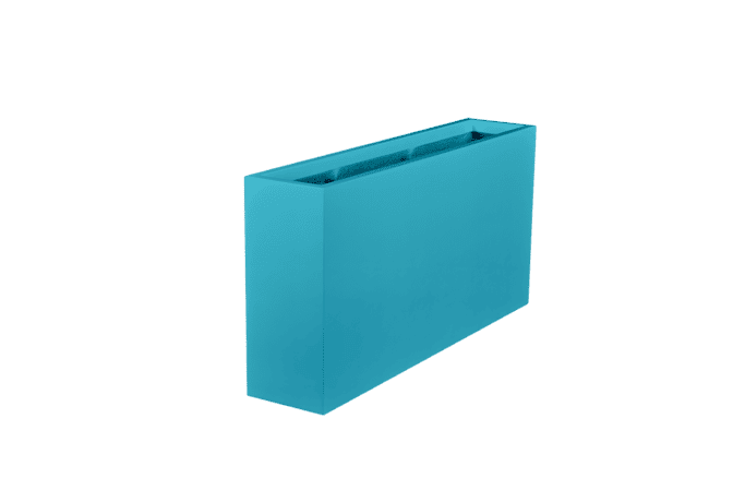 Jay Scotts Milano Long Rectangle Fiberglass Planter 36" L x 10" W x 24" H