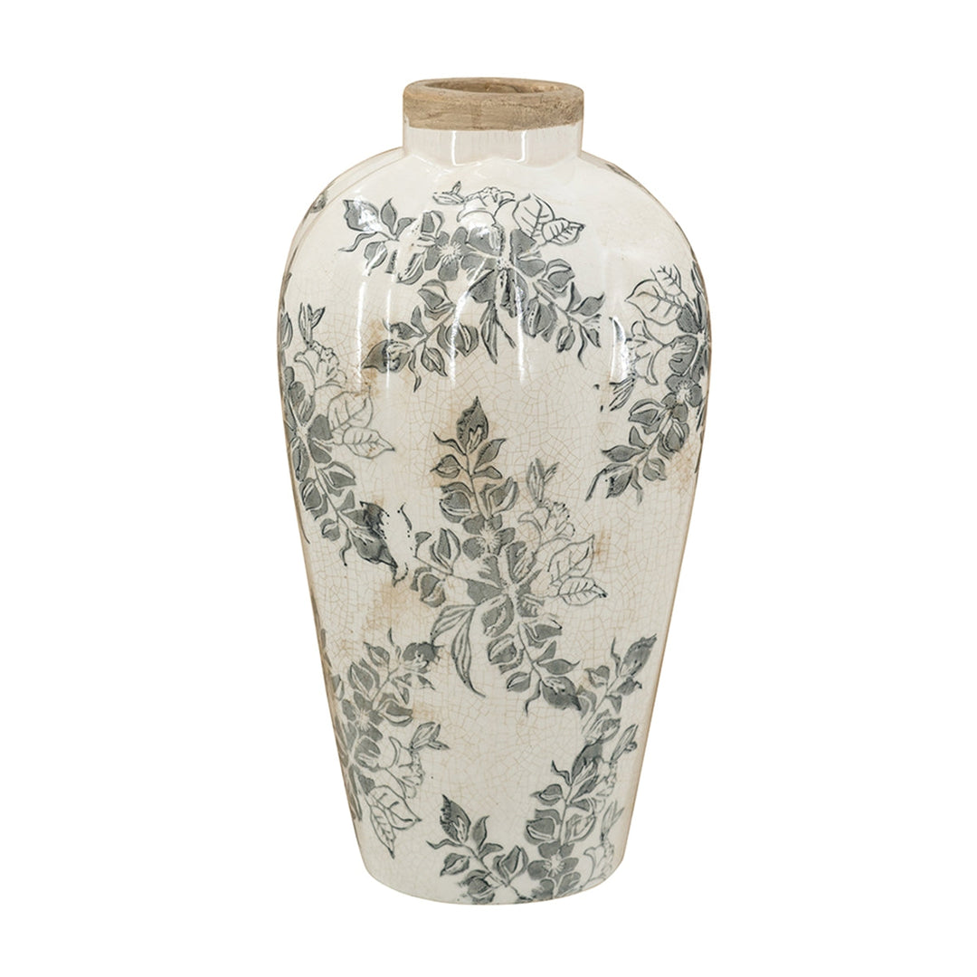 Vintage European Ceramic Accent Vase