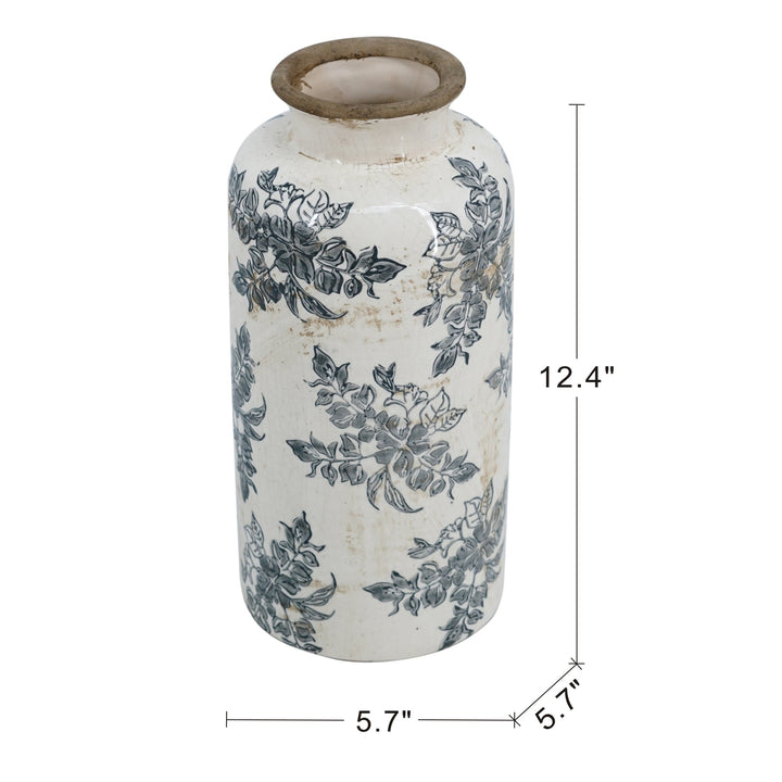 Vintage Inspired Ceramic Vase