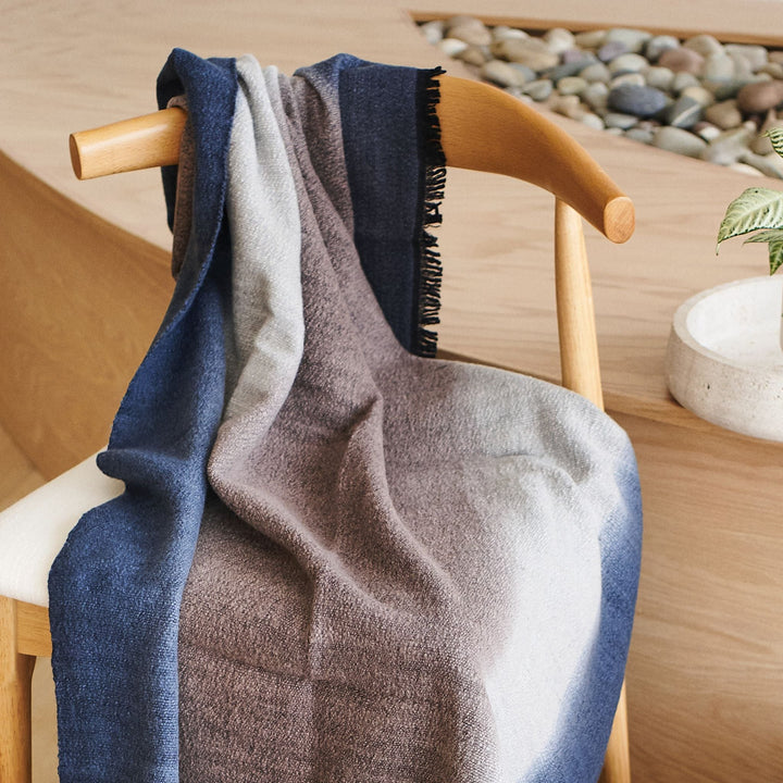 Handloom Handspun Merino Throw