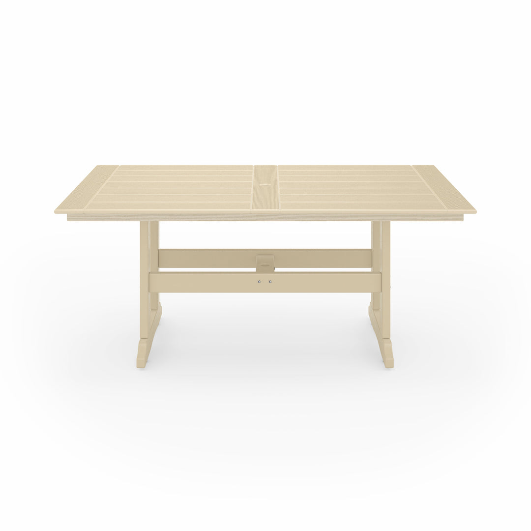 SoPoly 72" Savannah Farmhouse Dining Table