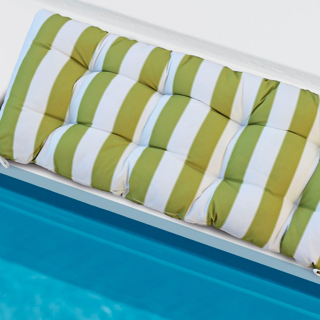 Outdoor Bench Cushions &amp; Weather-Resistant Fabric