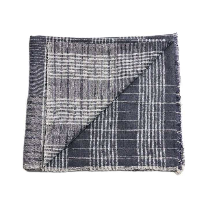 Stripes Pattern Soft Handwoven Merino Throw