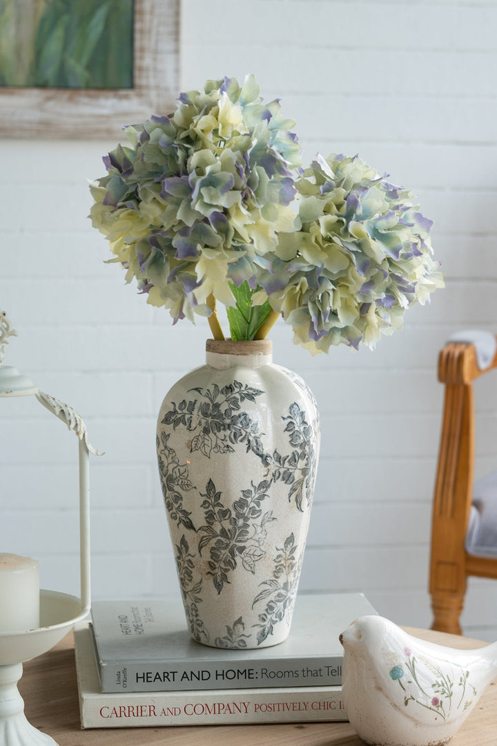Vintage European Ceramic Accent Vase