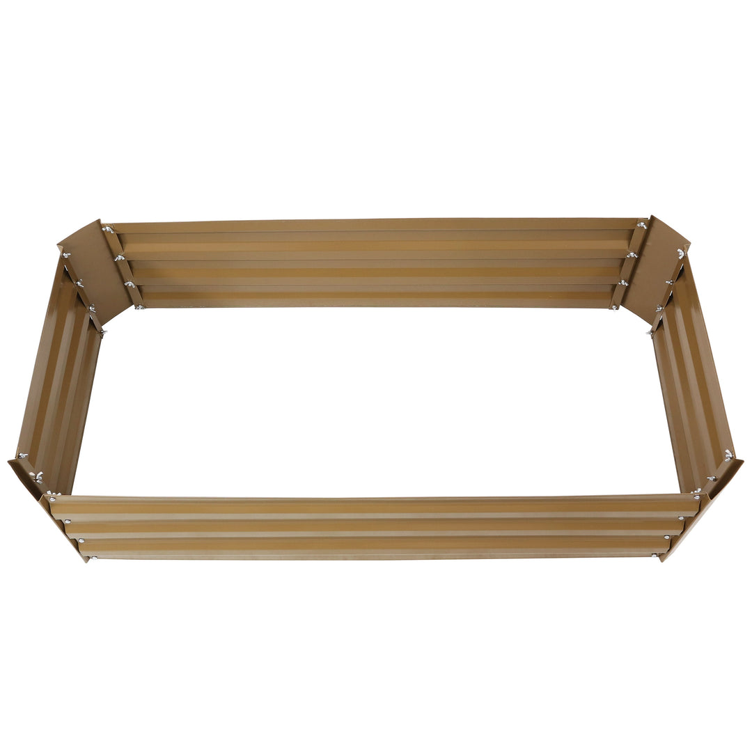 Galvanized Steel Raised Garden Bed - Rectangle - 48"