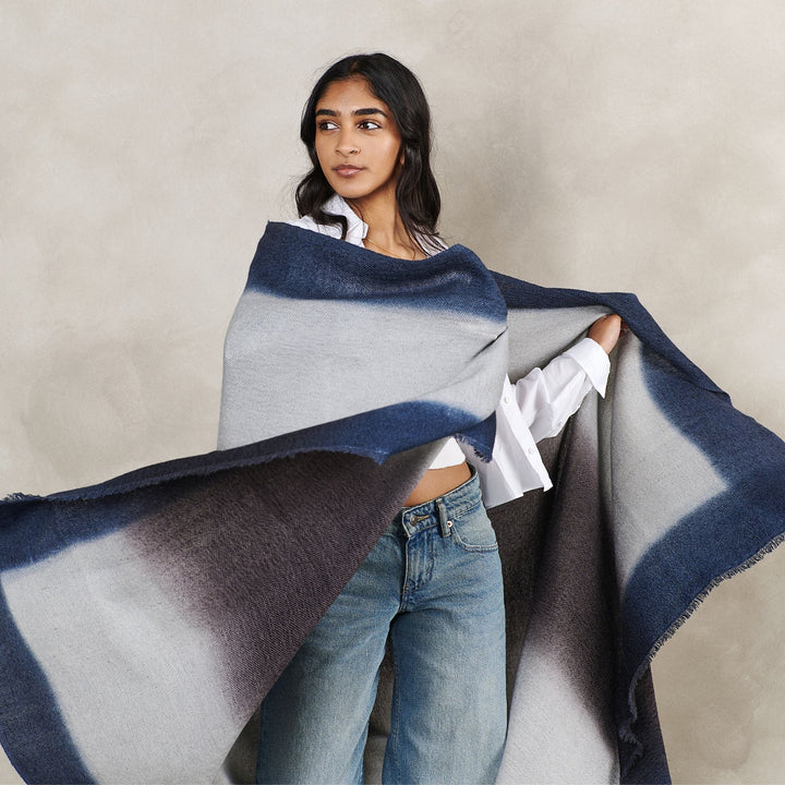 Handloom Handspun Merino Throw