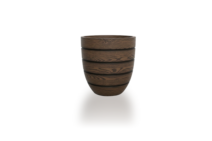Aspen Tapered Round Woodland Planter