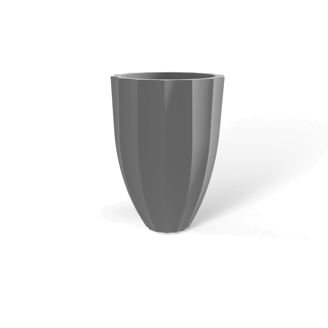 Alicante Fluted Round Planter