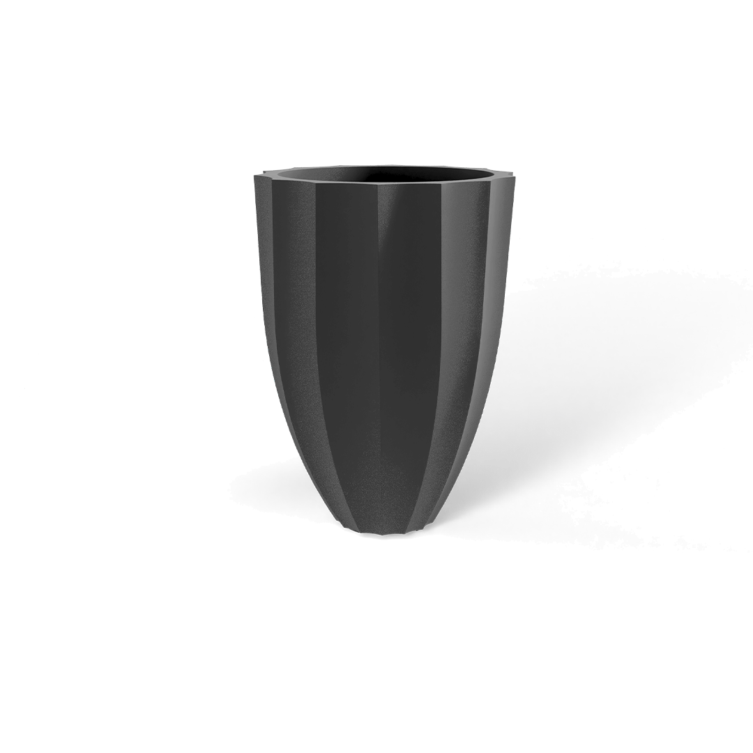 Alicante Fluted Round Planter