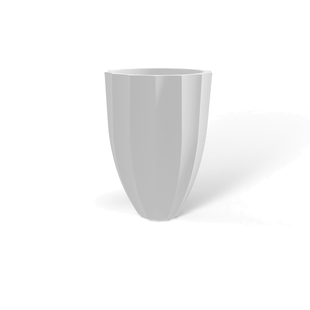 Alicante Fluted Round Planter